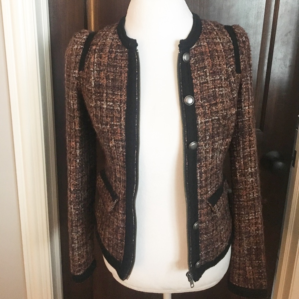 Free People Tweed Jacket